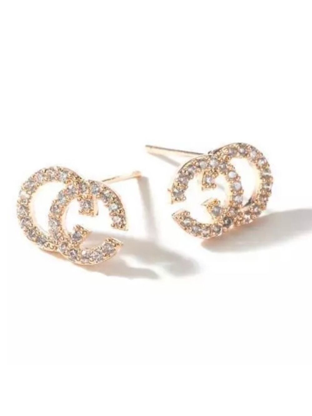 Cc Zircon Crystal Earrings